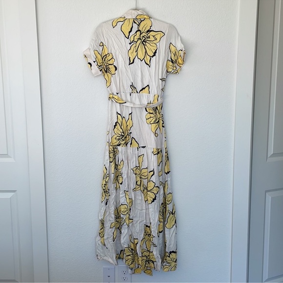 Anthropologie Hutch Saskia Button Front Maxi Dress - Picture 4 of 7